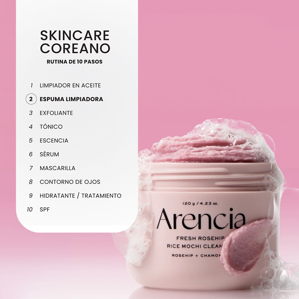 FRESH ROSEHIP RICE MOCHI CLEANSER (LIMPIADOR FACIAL)
